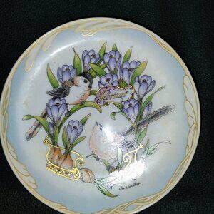 Hutcher Reuther Germany Saucer Plate February